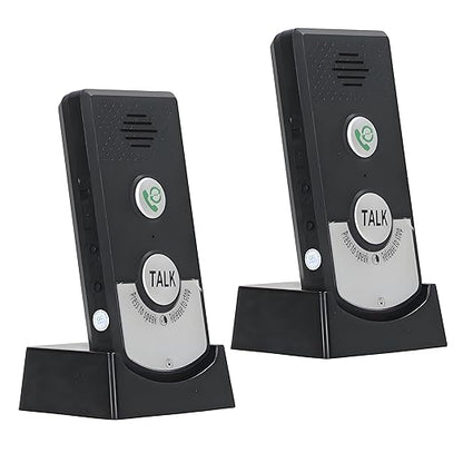 2-Way Wireless Intercom Doorbell System 1000m (3280ft) Super Long Range Intercom System Indoor Outdoor for House Office Room to Room Communication