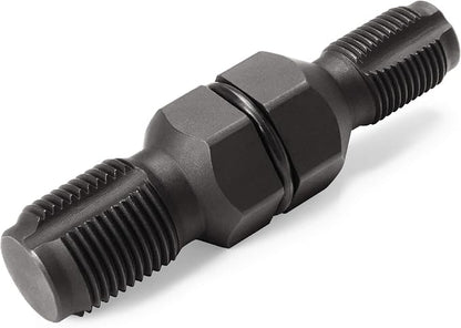 Powerbuilt 14mm & 18mm Spark Plug Hole Rethreader Tool, Repairs Damaged Spark Plug Threads, Fits 13/16-Inch Socket - 648422