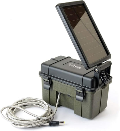 HME Trail Camera 12V / Solar Auxiliary Power Pack, 3-Pack (3 Items)