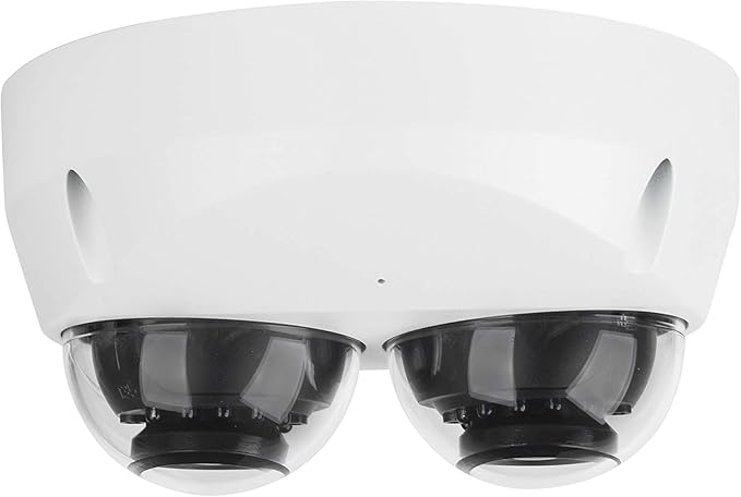 EmpireTech 2x4MP 1/2.7" CMOS Starlight IR Mini Dome Dual Lens IP Wired Camera Good for Corridor,Dual-Directional No-Splicing,Multi-Sensor,Built-in Mic, IPC-E541F-E2-AS 3.6MM