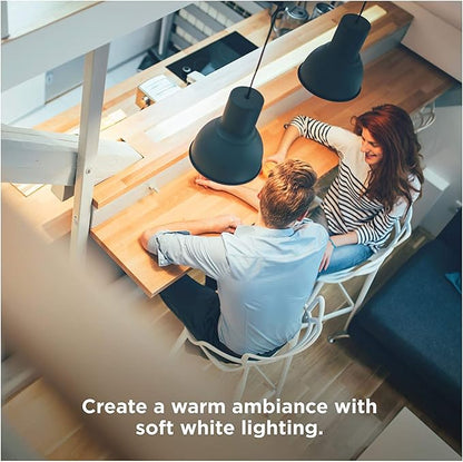 Sengled Smart LED Soft White BR30 Bulb, 2700K 65W Equivalent, Compatible with Alexa, Google Assistant & SmartThings (3 Pack Kit, 3 Light Bulbs & Hub)