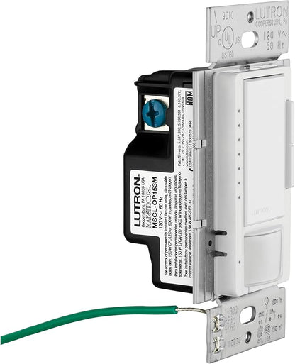 Lutron Maestro LED+ Motion Sensor/Dimmer Switch | 150W LED | Single Pole/Multi-Location | MSCL-OP153M-HT | Hot