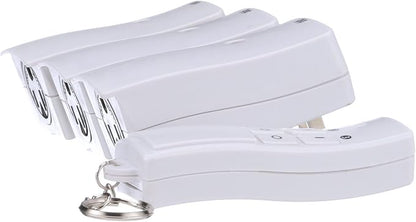 Southwire Woods Indoor Wireless Remote Kit - Controls Up to 3 Devices - Long-Range Remote Switch - Convenient One-Touch Controller - Energy-Saving Outlets - White/Orange