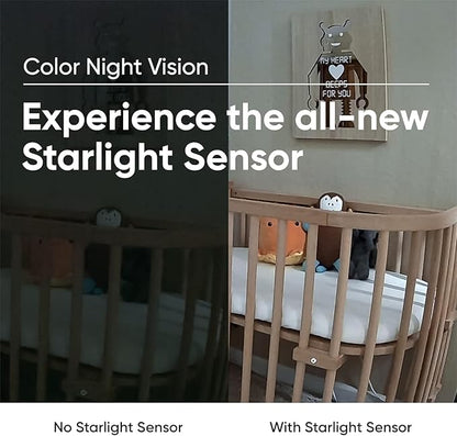 Cam V3 Smart Home Security Camera, Indoor/Outdoor Use, IP65-Rated, 1080p Plug-in, Color Night Vision, Motion Detection, Two Way Audio, Compatible with Alexa, Google Assistant, Cam V3+256GB SD Card