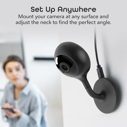 Geeni Look 720p Indoor Camera, HD Wi-Fi, 2-Way Audio & Night Vision, 2-Pack | Motion detection, works with Alexa & Google Home
