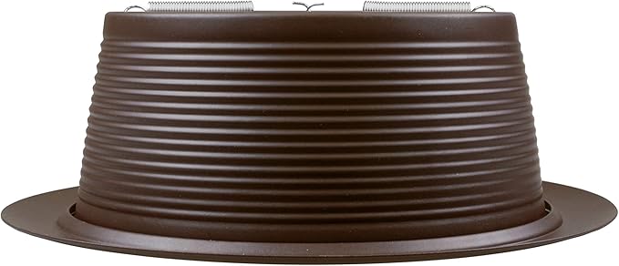 NICOR Lighting 6 inch Oil-Rubbed Bronze Recessed Baffle Trim, Fits 6 inch Housings (17510OB-OB)