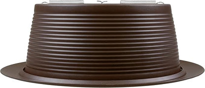 NICOR Lighting 6 inch Oil-Rubbed Bronze Recessed Baffle Trim, Fits 6 inch Housings (17510OB-OB)