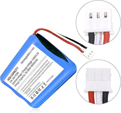 300-10186 Battery, [2026 Upgraded] 9800mAh Super High Capacity 0 Cycle Li-ion Replacement Battery for ADT Command Smart Security Panel ADT7AIO-1, ADT5AIO-2, ADT5AIO-3