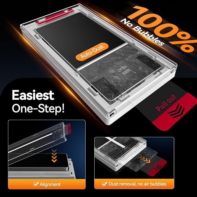 X-it for Samsung Galaxy S26 Ultra Screen Protector 9H+ Glass [Anti-Glare & Anti-Reflective] 68% Glare Reduction 25° Privacy Filter Ultrasonic Fingerprint Compatible Military Grade Drop Protection - 2 Pack