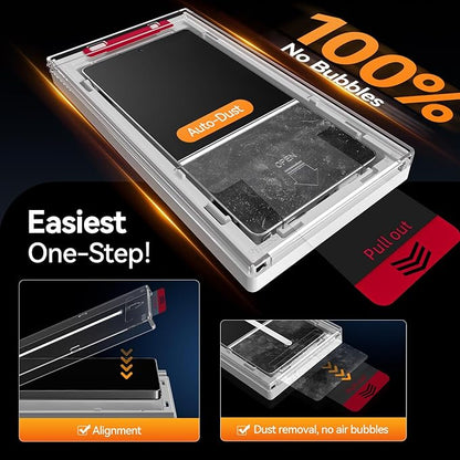 X-it for Samsung Galaxy S26 Ultra Screen Protector 9H+ Glass [Anti-Glare & Anti-Reflective] 68% Glare Reduction 25° Privacy Filter Ultrasonic Fingerprint Compatible Military Grade Drop Protection - 2 Pack