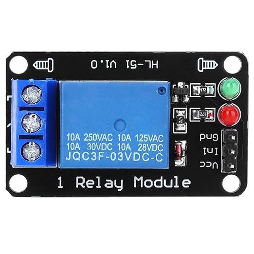 3.3V Relay Module for, Electronic Switch Control Board with LED Indicator, Compatible with Smart Home Automation Systems and DIY Projects