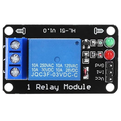 3.3V Relay Module for, Electronic Switch Control Board with LED Indicator, Compatible with Smart Home Automation Systems and DIY Projects