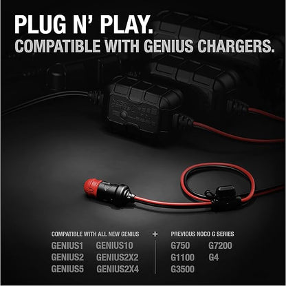 NOCO GC003 X-Connect 12V Dual-Size Male Plug Accessory Genius Smart Battery Chargers