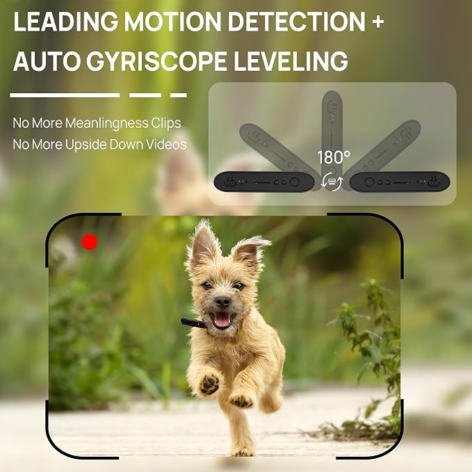 Wireless Security Hidden Camera - Wireless Nanny Cam - Night Vision Indoor/Outdoor Use - APP Remote Control