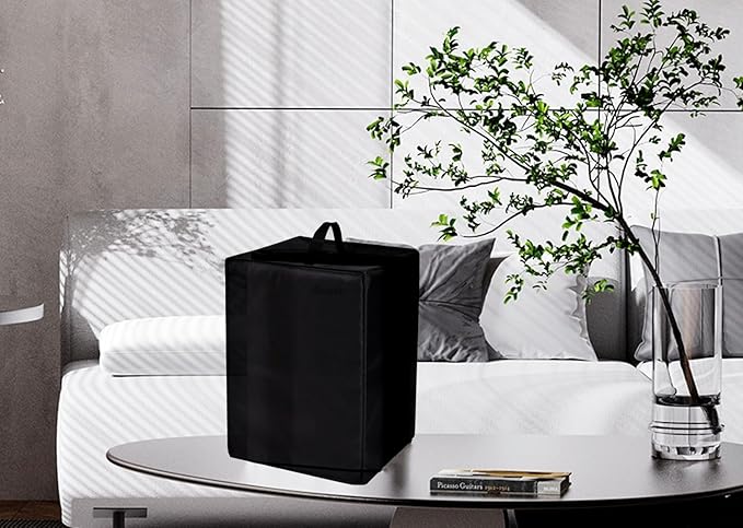 Dust Cover for Air Purifiers - Compatible with MORENTO HY4866 Air Purifiers/MK04 Air Purifiers/AMEIFU sferf-30 Air Purifiers (Black)