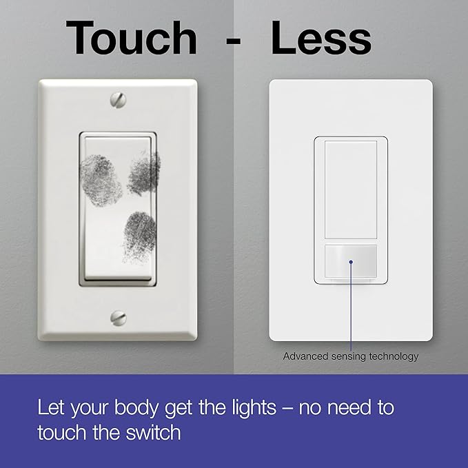 Lutron Maestro LED+ Motion Sensor/Dimmer Switch | 150W LED | Single Pole/Multi-Location | MSCL-OP153M-PD | Palladium