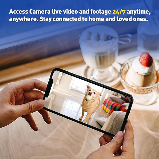 HiKam Small 2K WiFi Hidden Camera Slim Body, with Night Vision, App Control, Video-only