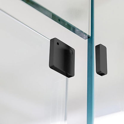 Shelly Blu Door/Window Black | Bluetooth Operated Sensor | Home Automation | iOS Android App | Alexa & Google Home Compatibility | Lux and Tilt Angle Measurement | Set Custom Activation Scenes