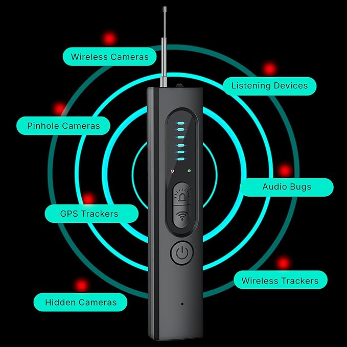 Hidden Camera Detectors – 2026 Portable Hidden Camera Detector & Bug Detector, Travel Gadgets for Privacy, Hotel Safety Devices, Tech Gadgets, Spy Camera, Home Office & Trips