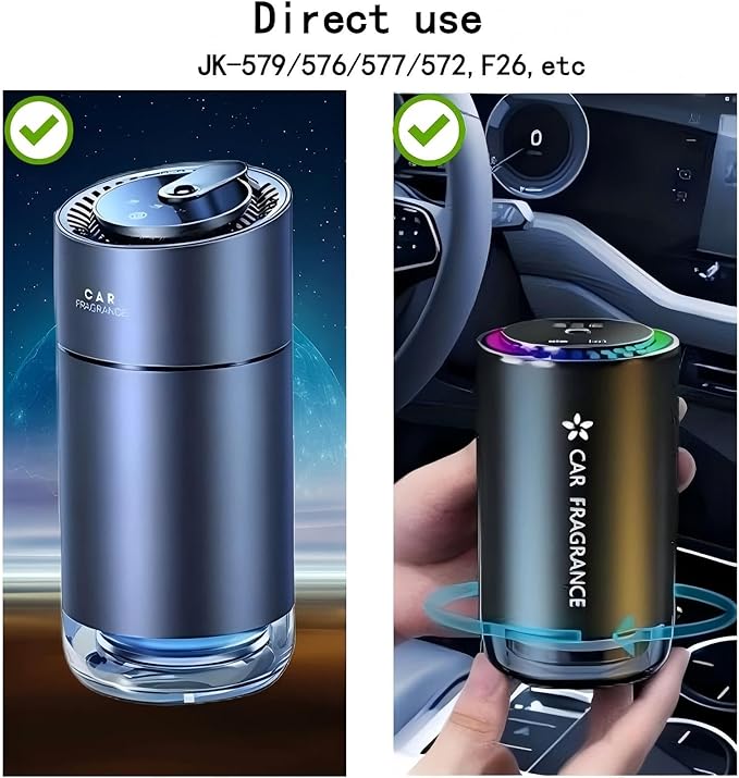 Luxury Hotel Scent，Smart Car Air Freshener Perfume Refill，1.69oz/50ml，100% natural plant extract，safe for pregnant women and babies，Inspired by The Ritz Carlton（Green Bamboo）