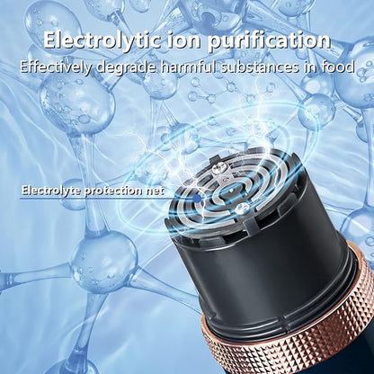 Fruit and Vegetable Washing Machine, Fruit Cleaner Device,Fruit Purifier for with OH-ion Purification Technology for Cleaning Fruit,Vegetable Sold by Heyjar US Only