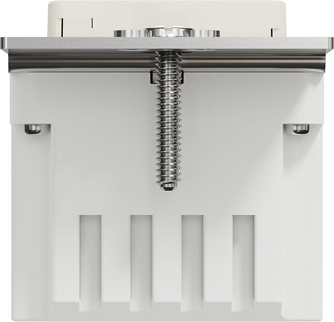 Square D by Schneider Electric X-Series Z-Wave Plus 3 Way Rocker Smart Light Switch, Single Pole Connected Light Switch, 1 Gang, 15 Amp, Matte Light Almond (SQR14102LAZ)