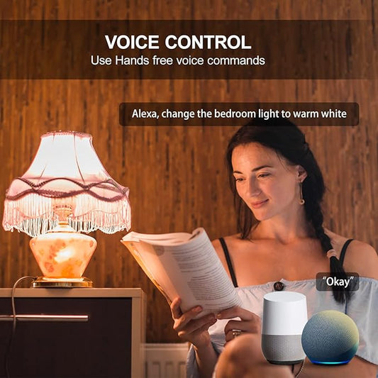 Zigbee A15 Smart Bulbs, Hub Required (Compatible with Hue*, Alexa, Google & ConBee), E26, 5W=40W,400LM Color Changing, Dimmable WiFi Light Bulbs, 2Pack