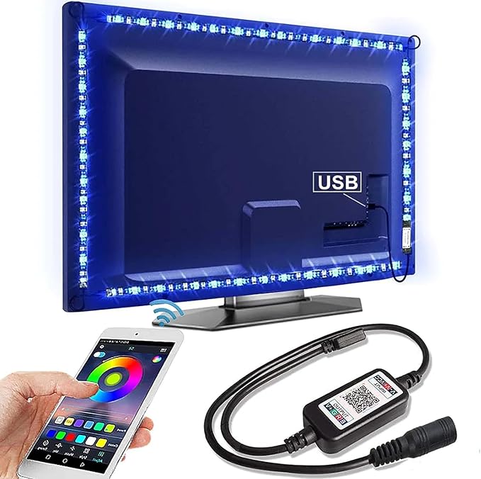 Smart Bluetooth APP RGB Controller for DC 5V 12V 24V 4pin 5050 2835 RGB LED Strip Light Wireless 4 Pin 5.5X2.1mm Power Connector (DC 5-24V)