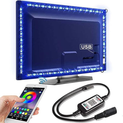 Smart Bluetooth APP RGB Controller for DC 5V 12V 24V 4pin 5050 2835 RGB LED Strip Light Wireless 4 Pin 5.5X2.1mm Power Connector (DC 5-24V)