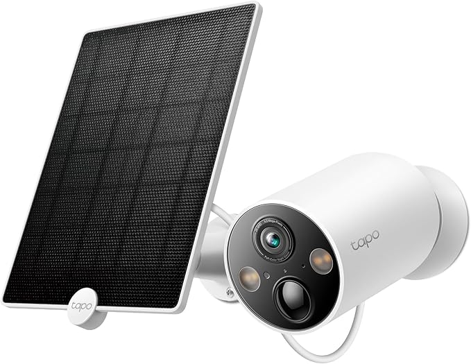 Tapo by TP-Link Wire-Free MagCam, Indoor/Outdoor 2K Battery Powered Smart Security Camera, Magnetic Mount, Starlight Color Night Vision, Person/Pet/Vehicle Detection, SD/Cloud Storage, 2.4GHz Wi-Fi
