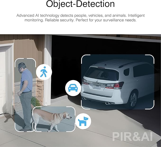 INSTAR IN-9820 4K Outdoor Security Camera White, Wi-Fi/LAN/PoE, PTZ 5X Zoom, HomeKit Camera, Smart Person Detection, Night Vision, 2-Way Audio, PIR, WPA3, NDAA/TAA