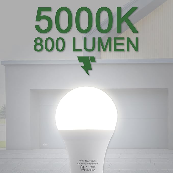 2-Pack Universal Garage Door Opener LED Light Bulb,5000K Daylight,Compatible with All Garage Door Opener Brands Such as Genie, Chamberlain, Craftsman and LiftMaster Operators