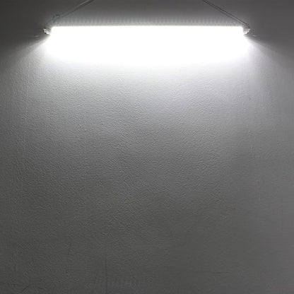LightingWill LED T8 Light Tube 4FT, Daylight White 5000K, Dual-End Powered Ballast Bypass, 2000Lumen 18W (40W Equivalent Fluorescent Bulb Replacement), Clear Cover, AC85-265V Lighting Fixture, 4 Pack…