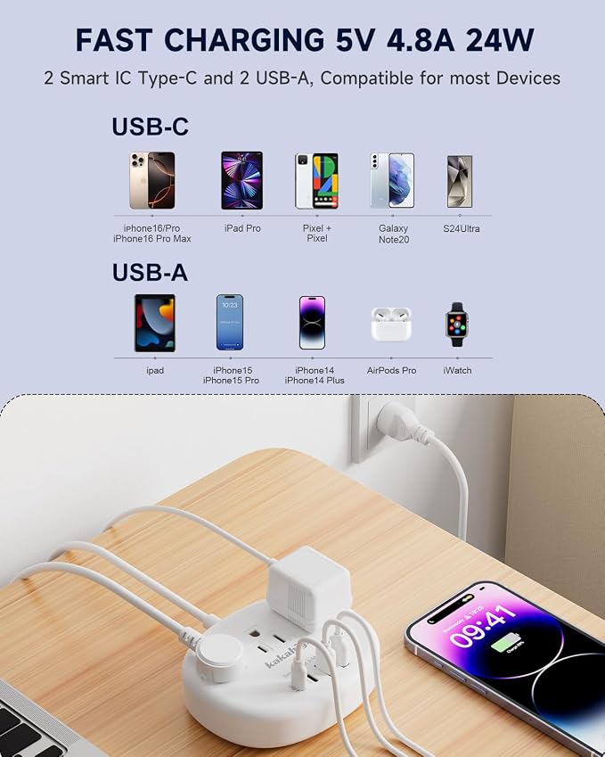 Thailand Power Adapter, Thailand Extension Cord 4FT