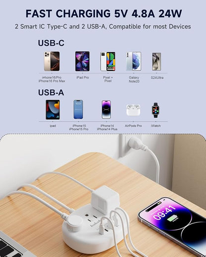 Thailand Power Adapter, Thailand Extension Cord 4FT