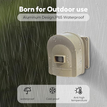 1/2 Mile Hosmart Driveway Alarm Wireless Motion Sensor System | Driveway Sensor Alert System Weatherproof Security Outdoor Motion Sensor & Detector Protect Outdoor/Indoor Property
