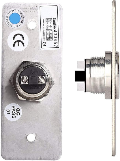UHPPOTE 2.4GHz WiFi Inswinging Indoor 1200lbs Electromagnetic Door Lock Kit Remote and Smartphone app Controlled