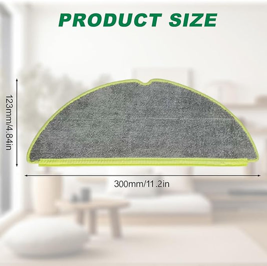 Eagles Washable Mop Pads Replacement Parts Compatible with iRobot Roomba 205 DustCompactor Combo Robot Vacuum Cleaner, 6-Pack