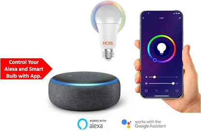 Smart Led Light Bulb | Multicolor Changing/controlled Bulbs, No Hub, Wireless Lights Bulb 2 Pack Kit
