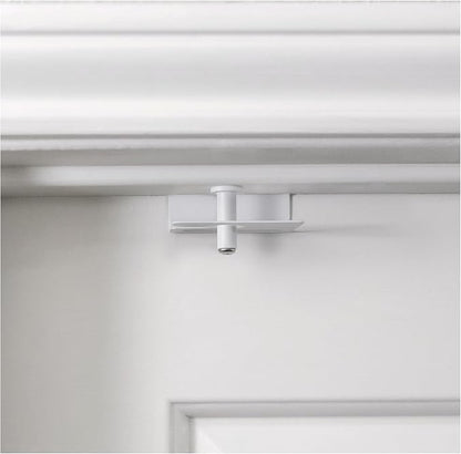 1 Pack GlideLok Child Safety Door Top Lock | for Toddler Childproofing | Opens From Both Sides | Measure Door First to Ensure Proper Fit | Drilling Into Door Frame Required | Screw Included