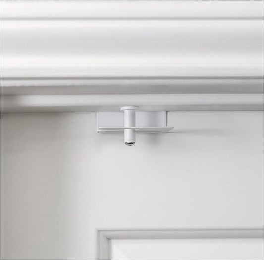 1 Pack GlideLok Child Safety Door Top Lock | for Toddler Childproofing | Opens From Both Sides | Measure Door First to Ensure Proper Fit | Drilling Into Door Frame Required | Screw Included