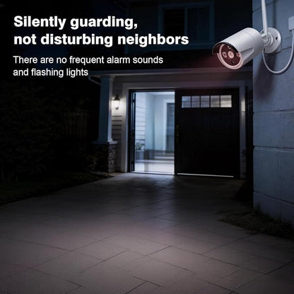 Wireless Security Camera System with 10.1" Monitor 4pcs 5MP Camera