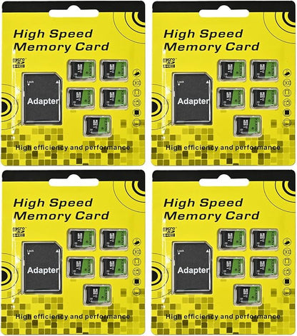 KEXIN 8GB Micro SD Cards Bulk with SD Adapter microSDHC Memory Card UHS-I C10 20Pack Micro SD Cards Multipack Full HD TF Card for Smartphone Tablet Dash Cam Drone 8G 20Pack