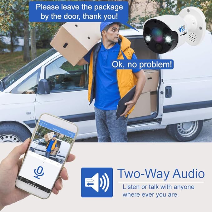 GW Security Smart AI 32 Channel H.265+ PoE NVR UltraHD 4K (3840x2160) Security Camera System with 32 x 4K (8MP) 2160P Face Recognition/Human/Vehicle Detection Outdoor Indoor Surveillance IP Camera