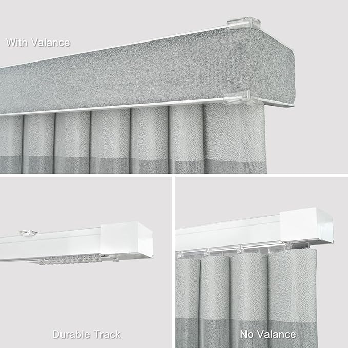 Motorized Sheer Vertical Blinds with Remote, Light Filtering Vertical Blind Sliding Door Blinds Remote Control Blinds for Sliding Glass Door Customize(Elegant Light Grey)