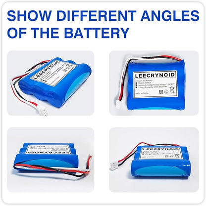 9500mAh 3.6V Replacement Battery 300-10186 for ADT Command Smart Security Panel ADT5AIO-1 ADT5AIO-2 ADT5AIO-3 ADT7AIO-1, Honeywell ADT 2X16 AIO Home Security System Keypad ADT2X16AIO-1 ADT2X16AIO-2