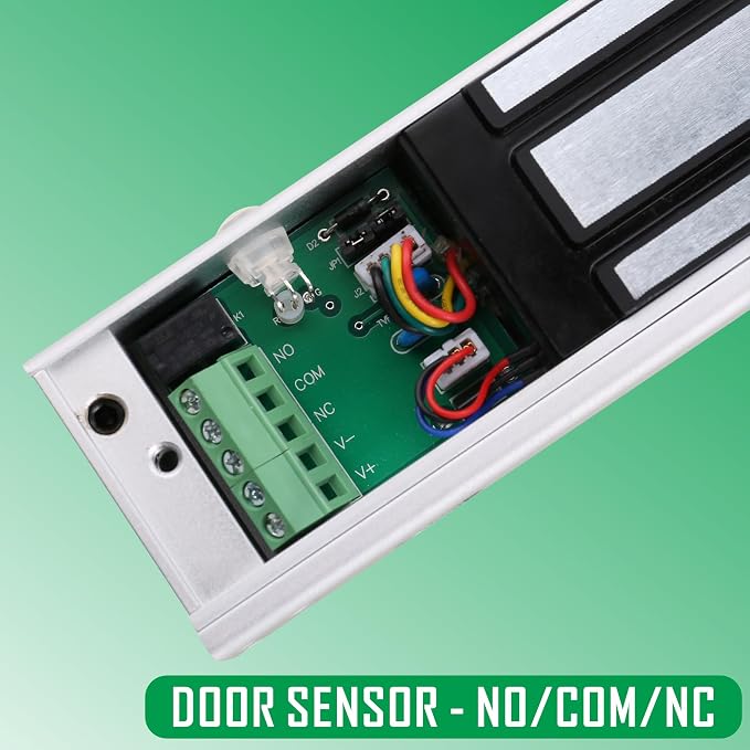 UHPPOTE Remote Control 600Lbs Electromagnetic Lock System with Z&L Bracket | Door Entry for Shop, Retail Store, Home Bedroom