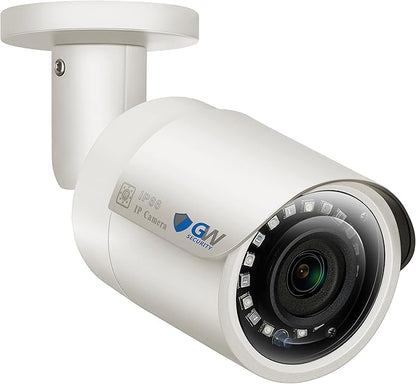 GW Security 32 Channel 4K NVR 5MP POE Audio & Video Security Camera System - 32 x 5MP 1920P Weatherproof Bullet Cameras,Built in Microphone, Quick QR Code Easy Setup, Pre-Installed 8TB Hard Drive