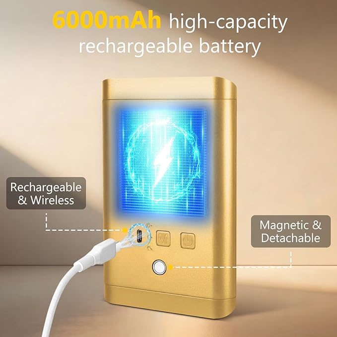 Wireless Adhesive Motion Sensor Wall Light with Remote, 6000mAh Battery Operated 300LM 3CCT Dimmable & Timer - Cordless Wall Sconce for Stair Hallway Bedroom Closet Gold for Renters Elderly Pet Owners