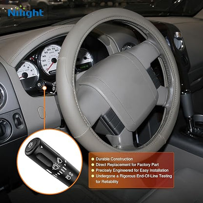 Nilight Turn Signal Switch Compatible with 2004 2005 Ford F150 Windshield Wiper Multifunction Combination Lever Switches